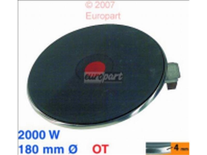 Kochplatte 180 DU, 2000W 230V (OT)