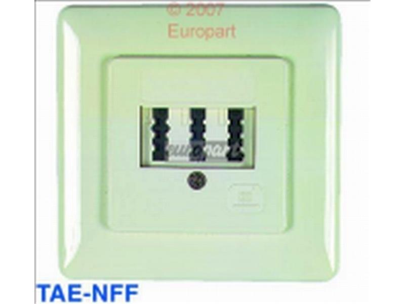 Anschlussdose 3fach TAE-NFF UP
