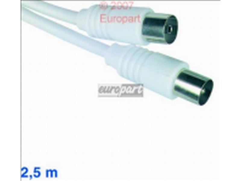 Anschlusskabel Empf. IEC 2,5m
