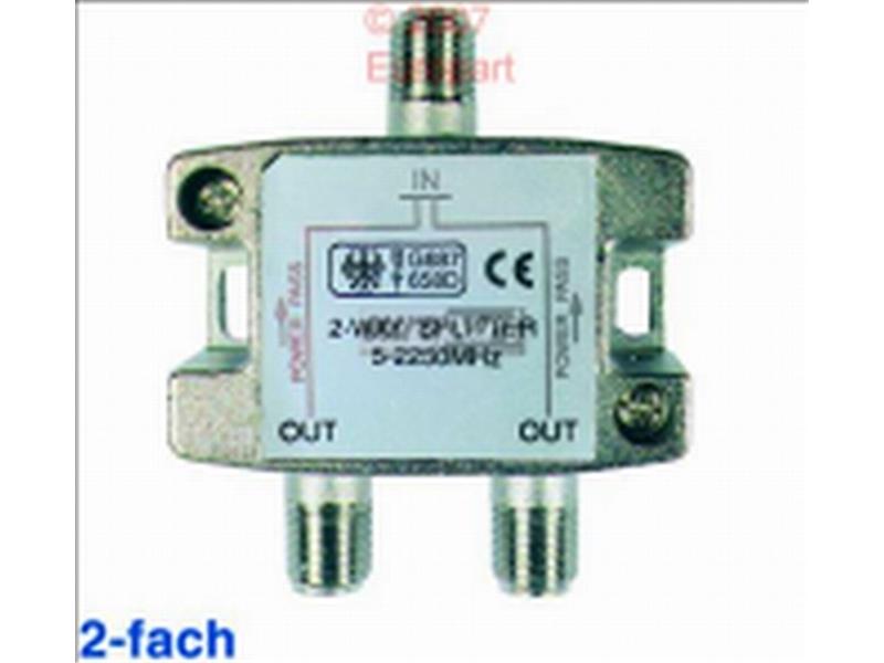 SAT-Verteiler 2fach