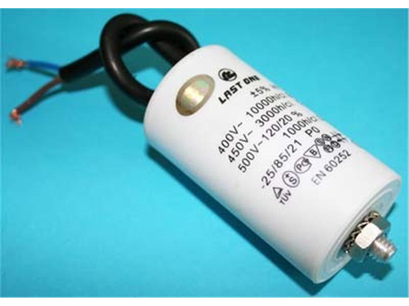 Kondensator 12.5 MF mit Kabel