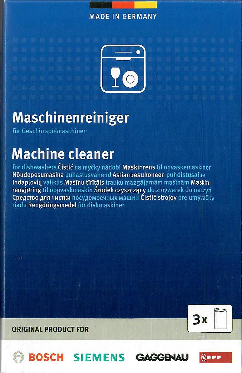 Maschinenreiniger für Geschirrspülmaschinen Siemens 0031294 0031