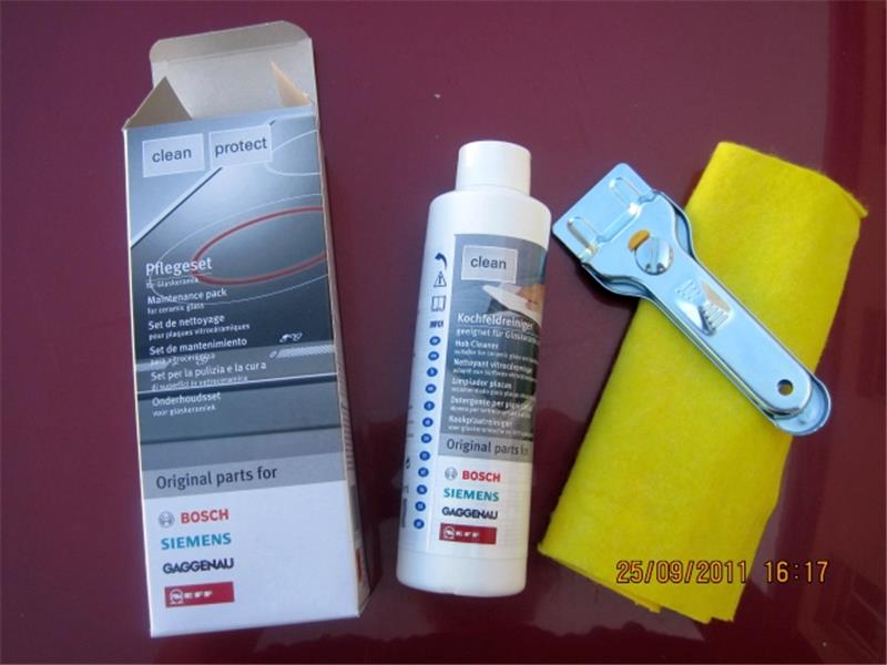 Glaskeramikpflege Pflegeset Siemens 311429 Bosch 00311429 *A
