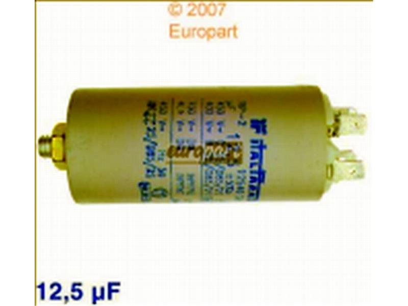 Kondensator 12,5&microF 450V Steck